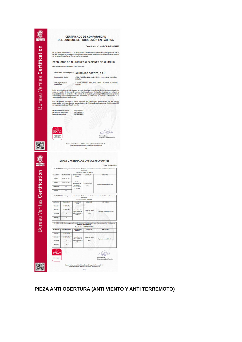 Página 3 del documento técnico original
